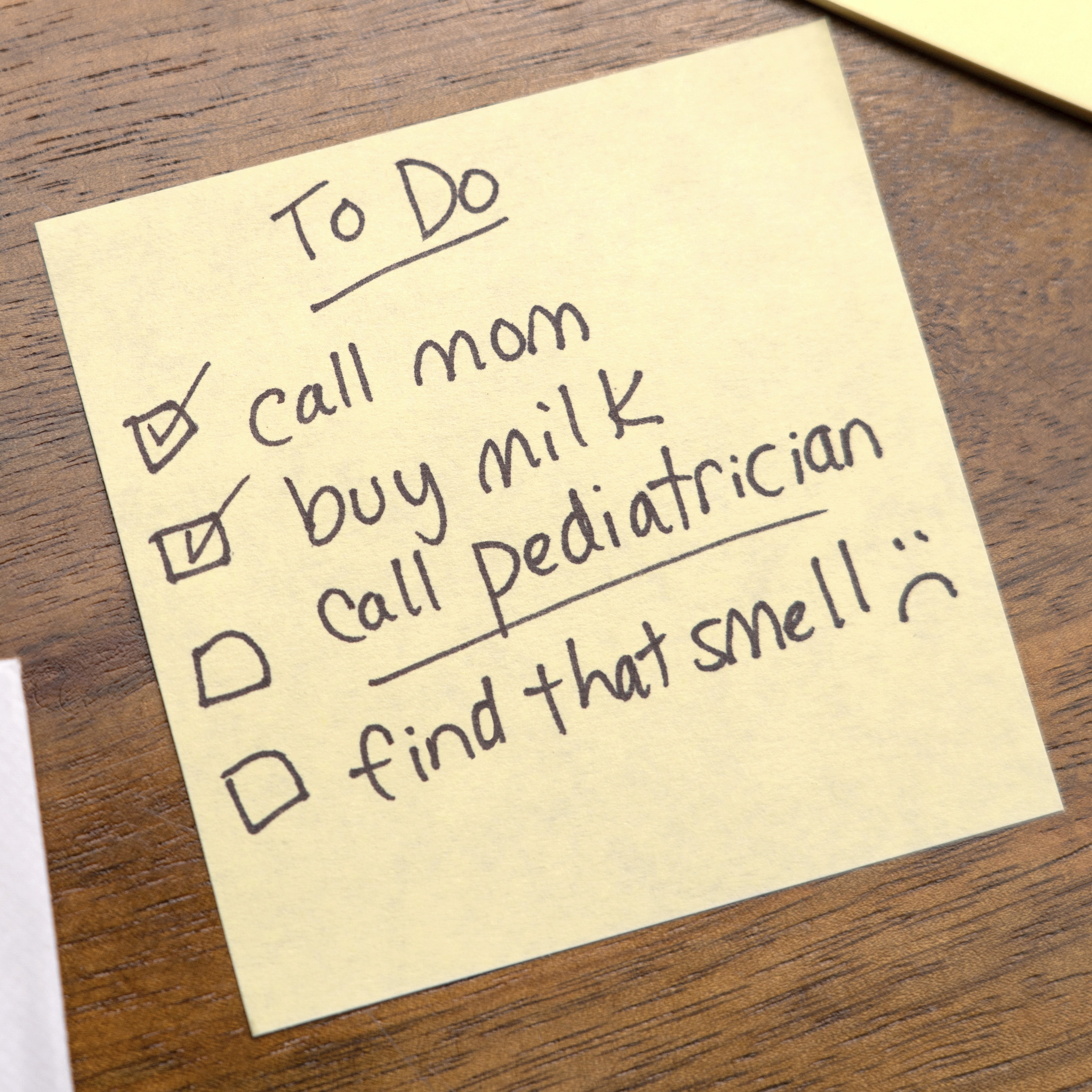 To-do List Call Pediatrician